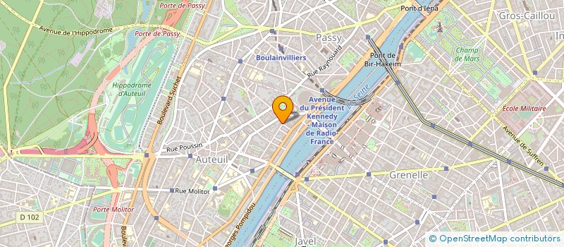 localisation de l'entreprise MATIERES PREMIERES à PARIS