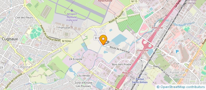 localisation de l'entreprise MATIFFOU  PORTET-SUR-GARONNE