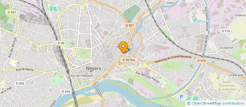 localisation de l'entreprise MATIFLAM à NEVERS