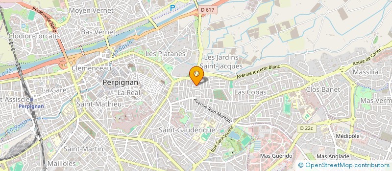 localisation de l'entreprise MATIFRUIT  PERPIGNAN