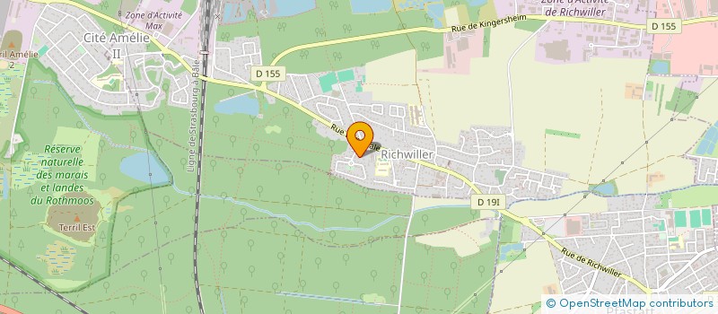 localisation de l'entreprise MATIGADAV  RICHWILLER