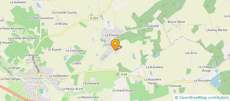 localisation de l'entreprise MATIGARO à SEVREMOINE