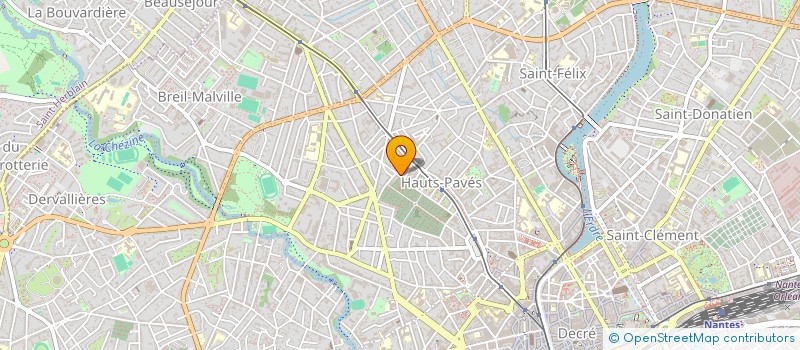 localisation de l'entreprise MATIGNON à NANTES