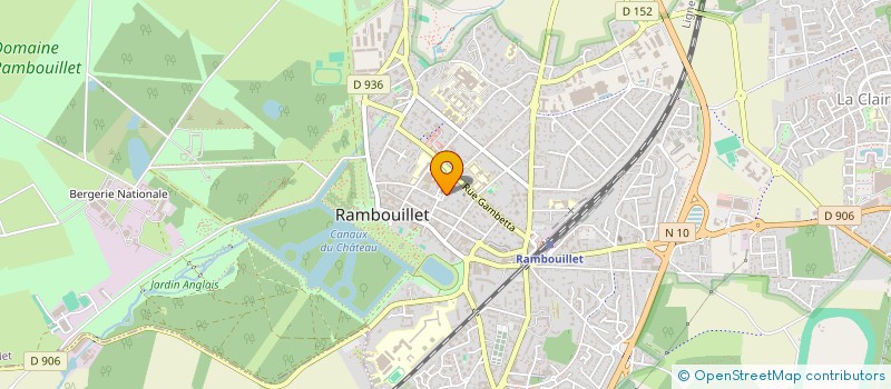 localisation de l'entreprise MATIGNON CONSULTANT  RAMBOUILLET