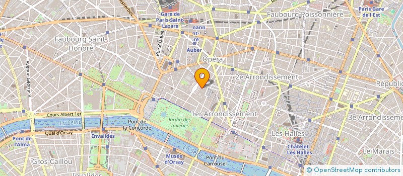 localisation de l'entreprise MATIGNON DEVELOPPEMENT 2  PARIS