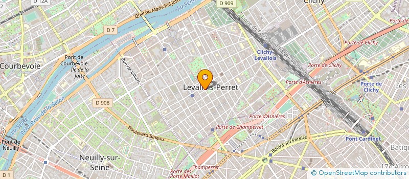 localisation de l'entreprise MATIK à LEVALLOIS-PERRET