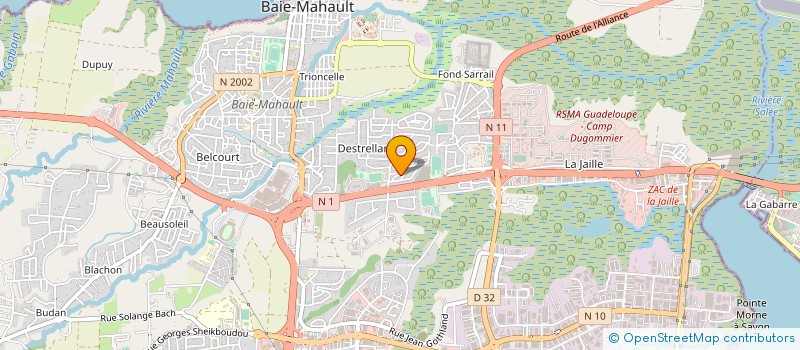 localisation de l'entreprise MATIKAPP  BAIE MAHAULT