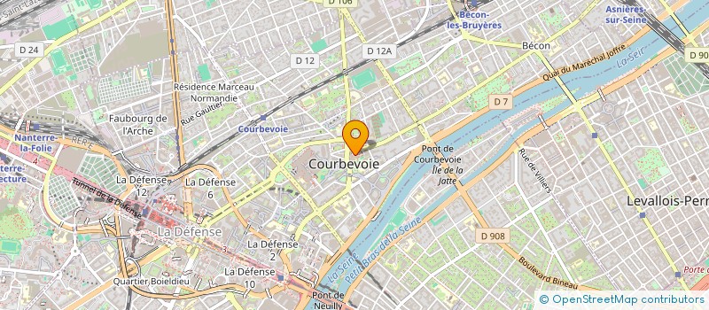 localisation de l'entreprise MATIKIMOVE à COURBEVOIE