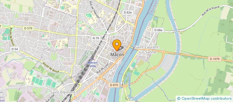 localisation de l'entreprise MATILD'ART à MACON
