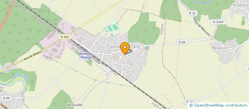 localisation de l'entreprise MATILDE  VERNEUIL-L'ETANG