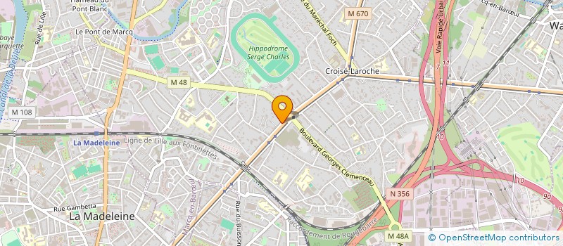 localisation de l'entreprise MATILIO à MARCQ-EN-BARŒUL