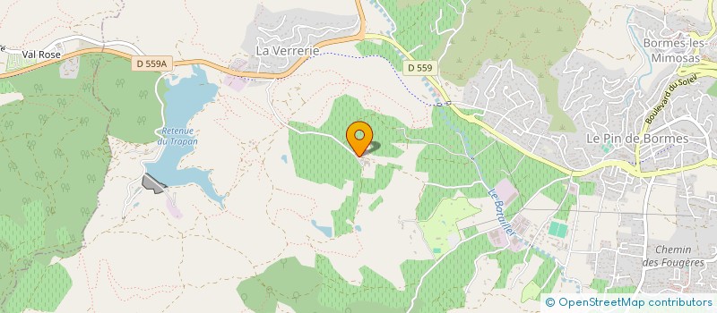 localisation de l'entreprise MATIMA à BORMES-LES-MIMOSAS