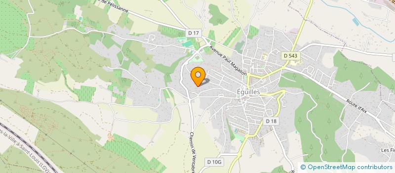 localisation de l'entreprise MATIMA  EGUILLES