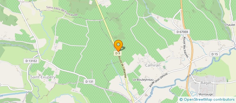 localisation de l'entreprise MATIMAL  PONDAURAT