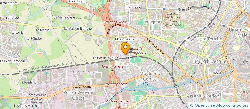 localisation de l'entreprise MATIMER  RENNES