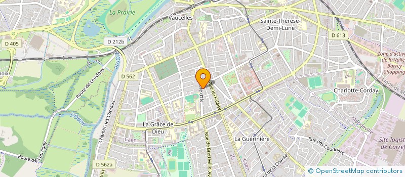 localisation de l'entreprise MATIMMO à CAEN