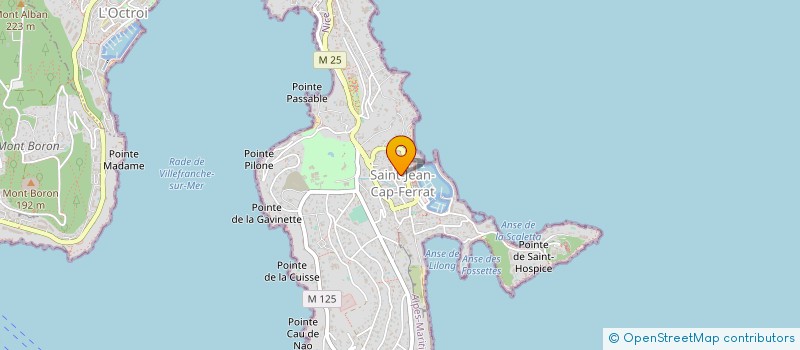localisation de l'entreprise MATIN CALME à SAINT-JEAN-CAP-FERRAT
