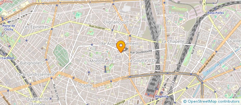 localisation de l'entreprise MATINGU SARL à PARIS