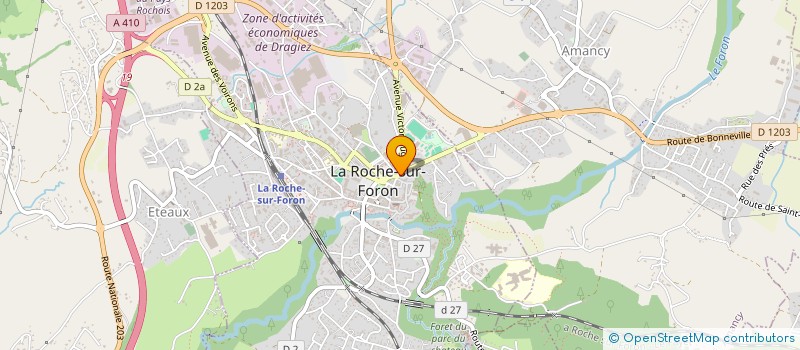 localisation de l'entreprise MATINO à LA ROCHE-SUR-FORON