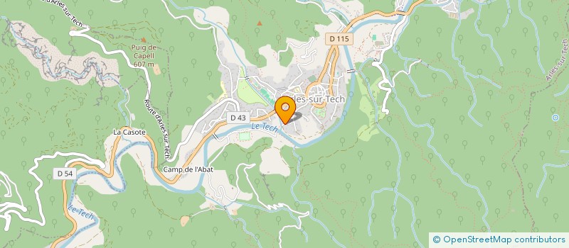 localisation de l'entreprise MATIOPH  ARLES-SUR-TECH