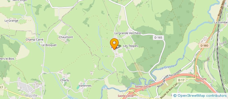 localisation de l'entreprise MATIPH  JALOGNY