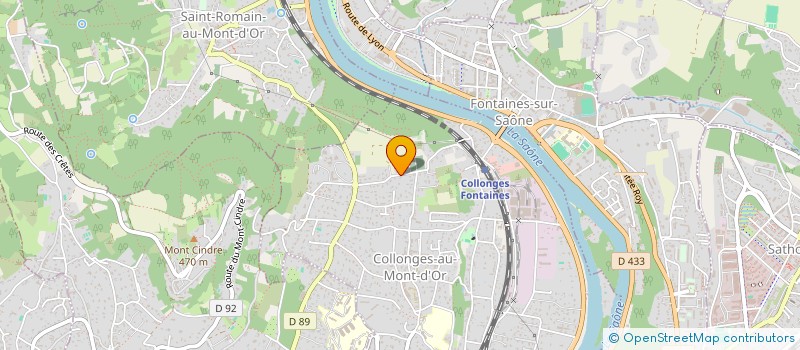 localisation de l'entreprise MATIRELIRE  COLLONGES-AU-MONT-D'OR