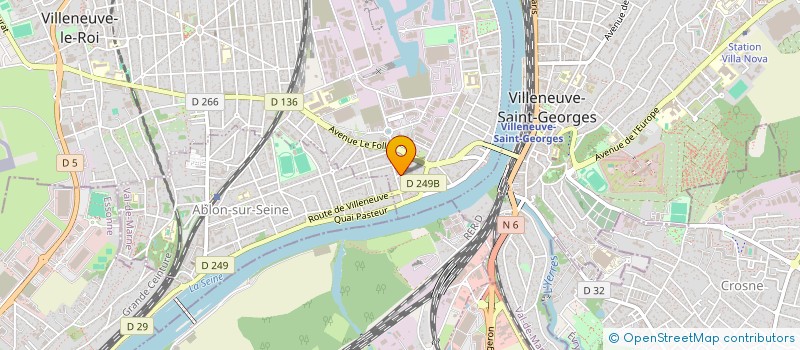 localisation de l'entreprise MATIRI à VILLENEUVE-LE-ROI