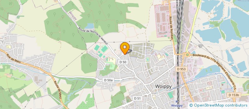 localisation de l'entreprise MATIS à WOIPPY