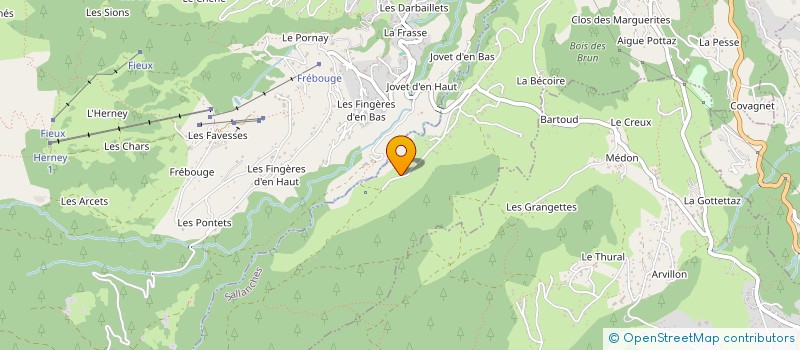 localisation de l'entreprise MATIS à SALLANCHES