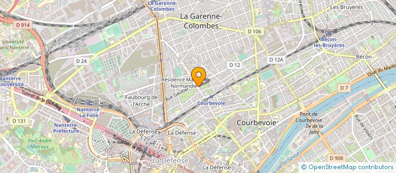 localisation de l'entreprise MATIS DISTRIBUTION à MONTIGNY-LES-CORMEILLES