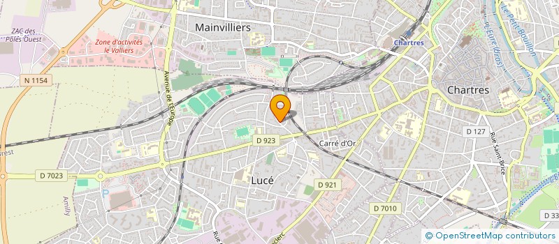 localisation de l'entreprise MATIS INFORMATIQUE à LUCE