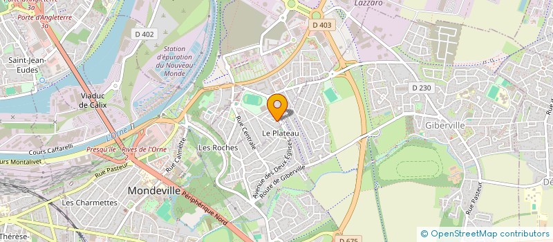 localisation de l'entreprise MATISLINE  COLOMBELLES