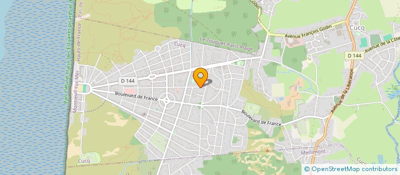 localisation de l'entreprise MATISMO  CUCQ