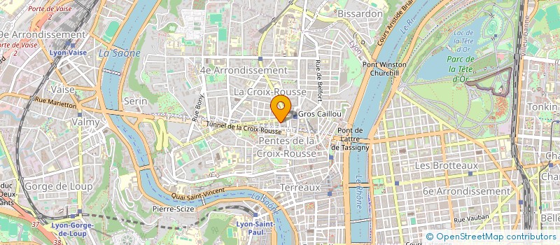 localisation de l'entreprise MATISSE & COW à LYON