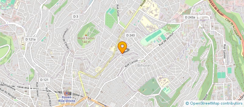 localisation de l'entreprise MATISSE ODONTOLOGIE à ROUEN