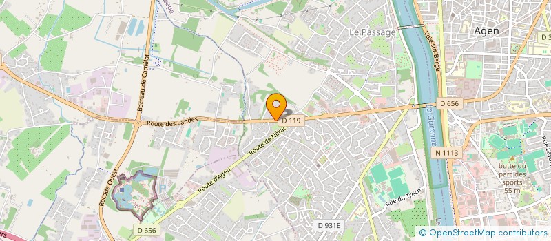 localisation de l'entreprise MATISTE IMMOBILIER  LE PASSAGE