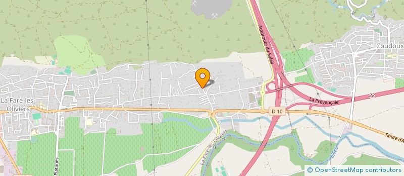 localisation de l'entreprise MATITIA  LA FARE-LES-OLIVIERS