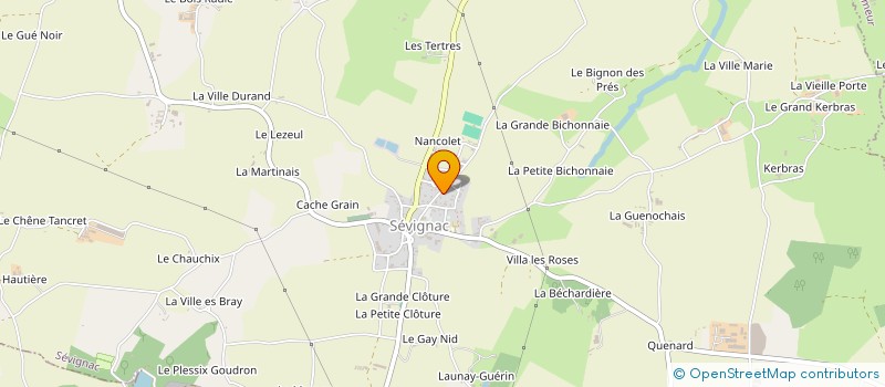 localisation de l'entreprise MATIWEN  SEVIGNAC