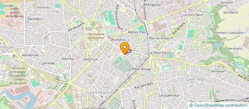 localisation de l'entreprise MATJEAN à BREST