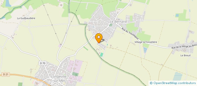 localisation de l'entreprise MATJILOU MUSIC  LE BERNARD