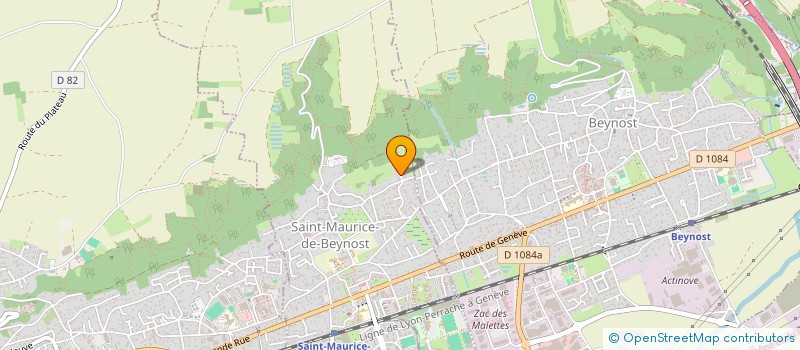 localisation de l'entreprise MATJODO  SAINT-MAURICE-DE-BEYNOST