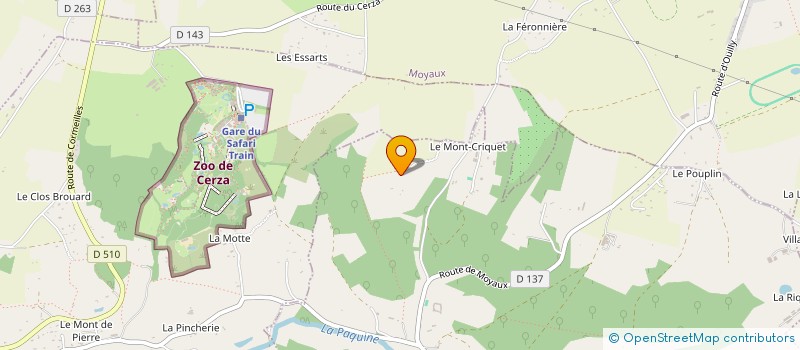 localisation de l'entreprise MATKA BOSKA  OUILLY-DU-HOULEY