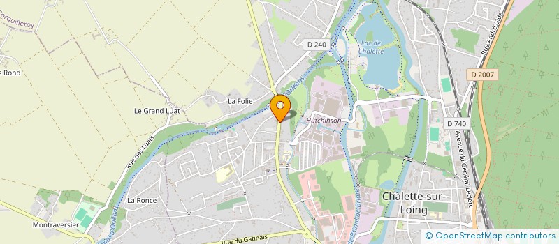 localisation de l'entreprise MATKOW à CHALETTE-SUR-LOING