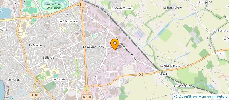 localisation de l'entreprise MATLAU  SAINT-MALO