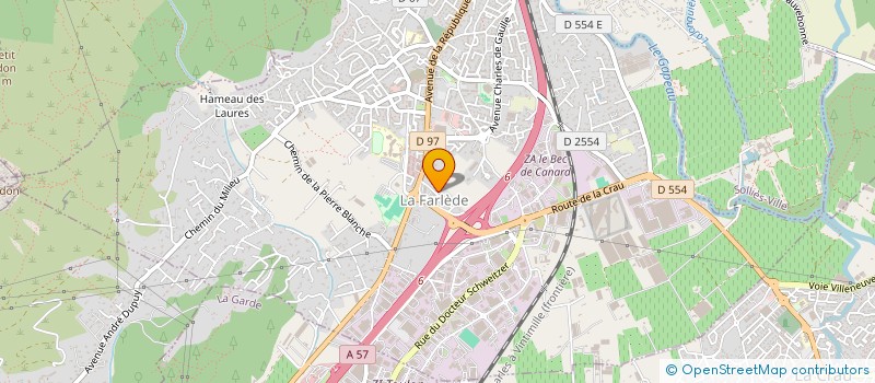 localisation de l'entreprise MATLAUC83  LA FARLEDE