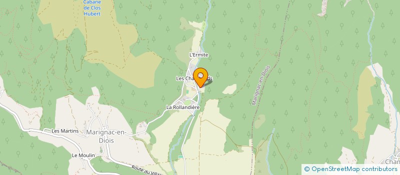 localisation de l'entreprise MATLEO  MARIGNAC-EN-DIOIS