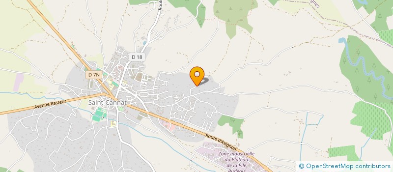localisation de l'entreprise MATLEV à SAINT-CANNAT
