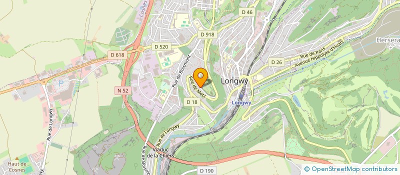 localisation de l'entreprise MATLILO à LONGWY