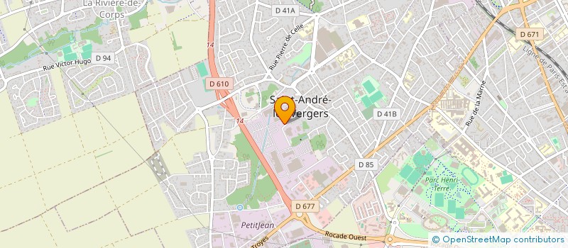 localisation de l'entreprise MATLO  SAINT-ANDRE-LES-VERGERS