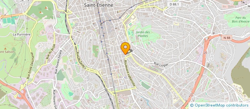 localisation de l'entreprise MATLON MATEJ EURL  SAINT-ETIENNE